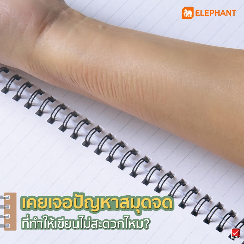 Elephant สมุดสันห่วง 80G 60S Kizuna WPP จำนวน 1 เล่ม รูปที่ 4