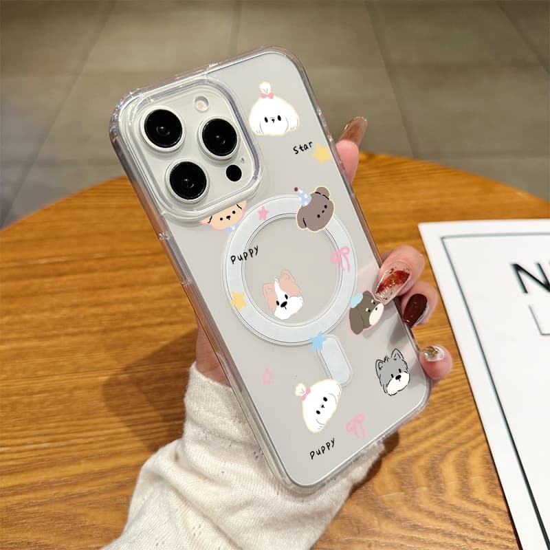 FOR เข้ากันได้สำหรับ ป้องกันการตก ใช้กับ iPhone 17 11 13 14plus 15PROmax XR 12 13pro 7P เคสโทรศัพท์แบบแม่เหล็ก รูปที่ 2