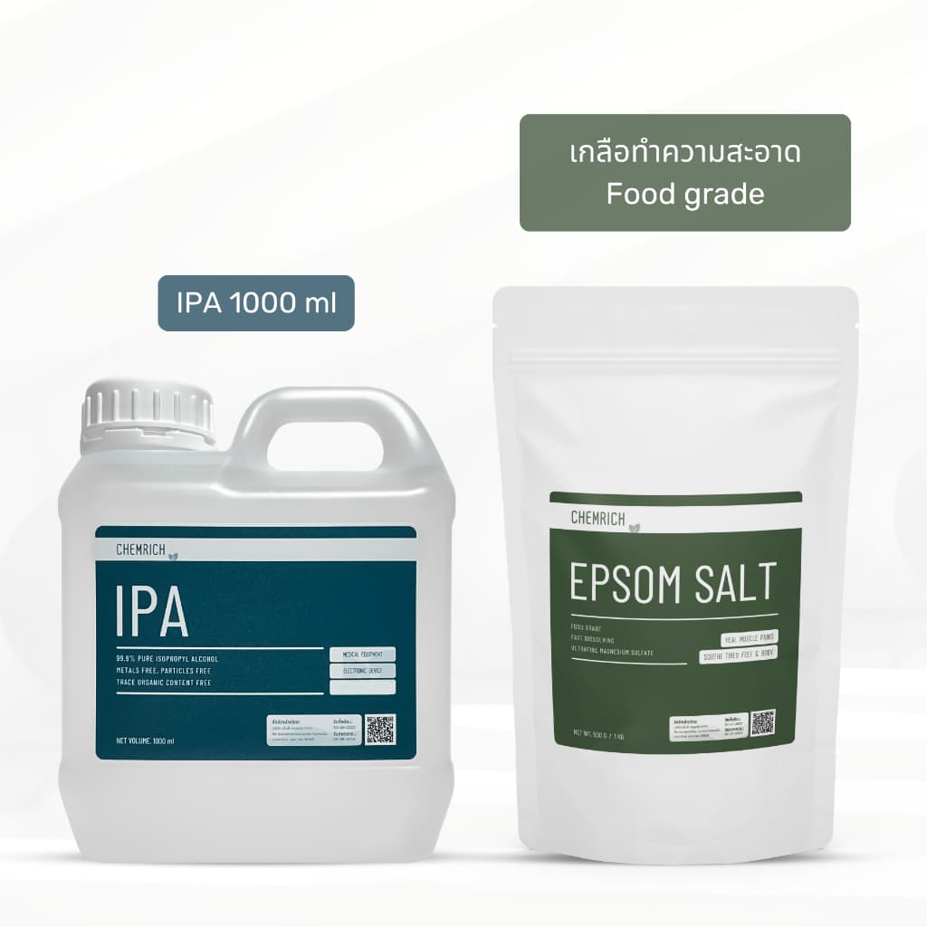 500ml/1000ml IPA น้ำยาล้าง น้ำยาทำความสะอาดแก้ว / IPA - Isopropyl alcohol 99.9% - Chemrich รูปที่ 6