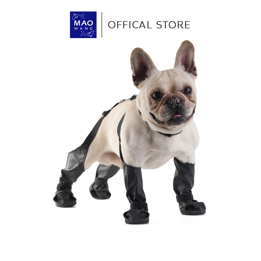 MAO รองเท้าสัตว์เลี้ยง กันน้ำ ป้องกันสิ่งสกปรก กลางแจ้ง สำหรับสุนัข