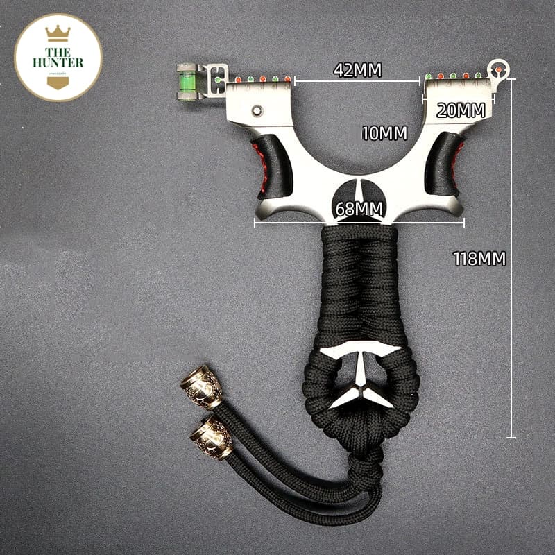 หนังสติ๊ก เลเซอร์ หนังสติ๊กจีน นำเข้า ขายดีมาก HT-010 รุ่น Benz ยิงปลา ยิงนก slingshots ยิงลูก 8 มม. ของแถมพร้อมใช้ รูปที่ 5