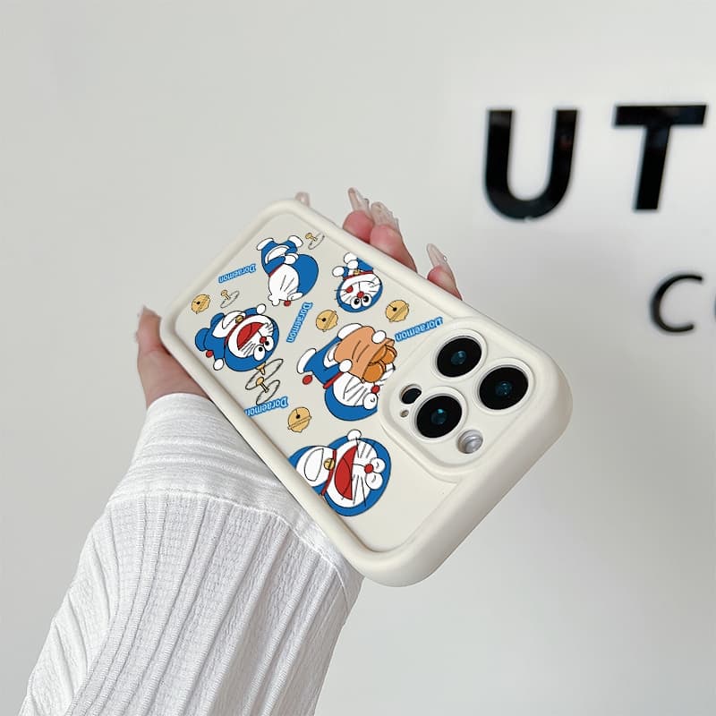 น่ารักจัง doraemon เคส Samsung A04s/A13 A12 M12 A05s A05 A03s A02s A03 A23 A25 A35 A16 A06 A52 A51 A30s A52 A51 รูปที่ 2