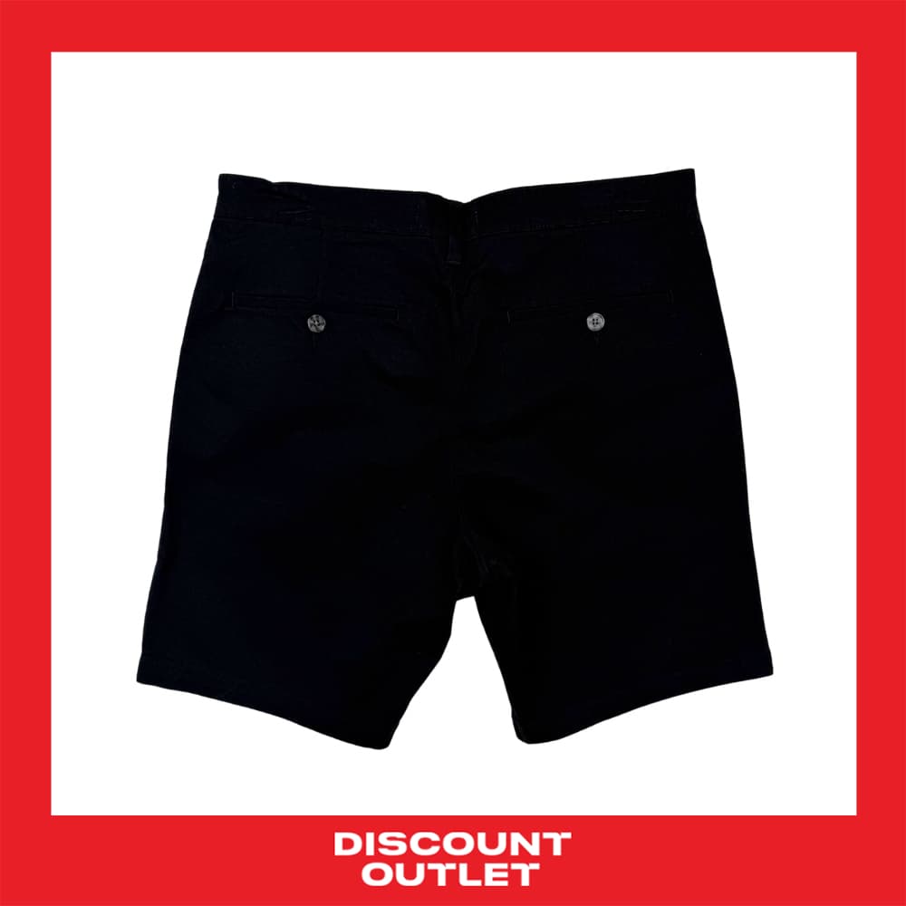 Discount Outlet กางเกงขาสั้นชาย สีพื้น 4กระเป๋า ผ้าคอตต้อน 100% รูปที่ 2