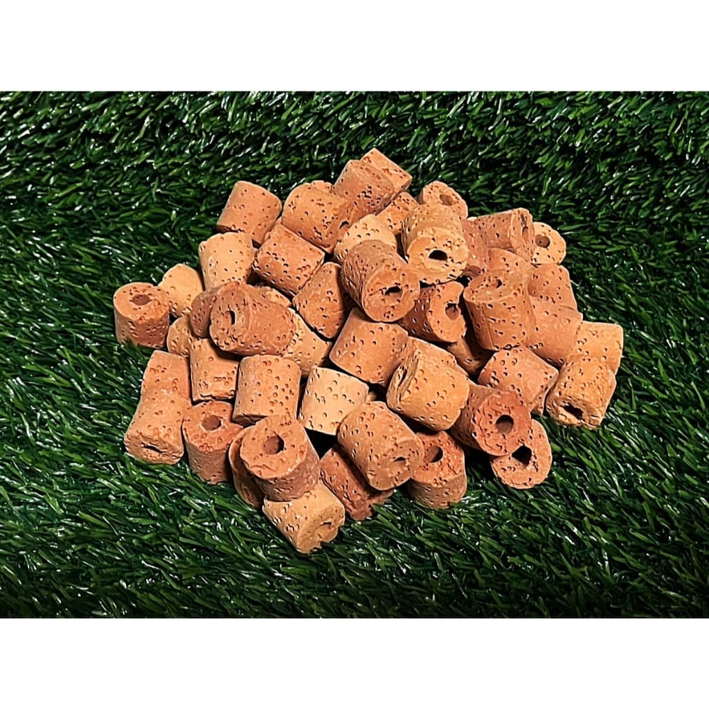 วัสดุกรองตู้ปลา หินภูเขาไฟ+เซรามิคริงหลายสี 100 g - 1 kg เพิ่มแบคทีเรีย น้ำใสสุขภาพดี รูปที่ 5