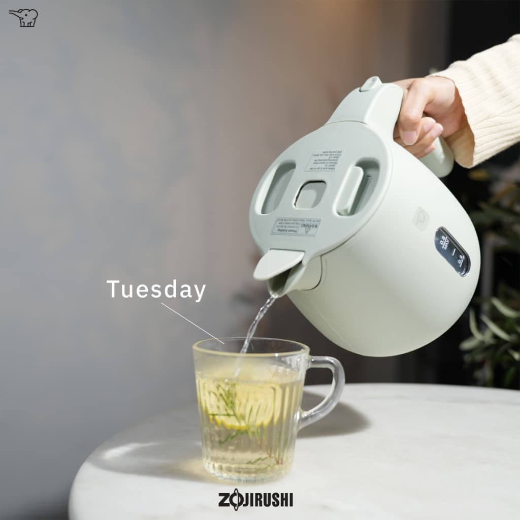 Zojirushi กาต้มน้ำไฟฟ้า ขนาด 0.8 ลิตร รุ่น CK-SAQ08T รูปที่ 5