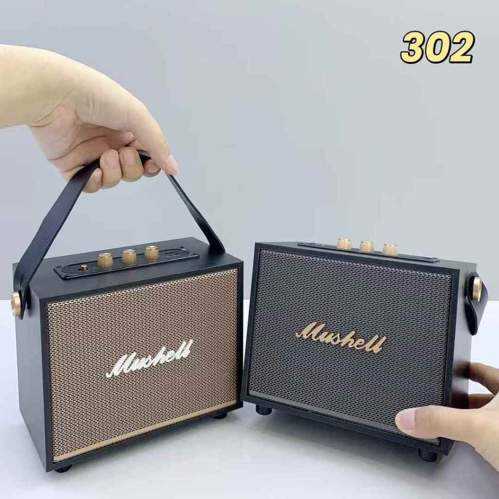 ลำโพงบลูทูธ ไร้สาย เสียงดี XM-302 ลำโพงตู้ไม้แบบพกพา สำหรับใช้ในบ้านและกลางแจ้ง ซับวูฟเฟอร์ เบสแน่น BT, USB, , TWS รูปที่ 5