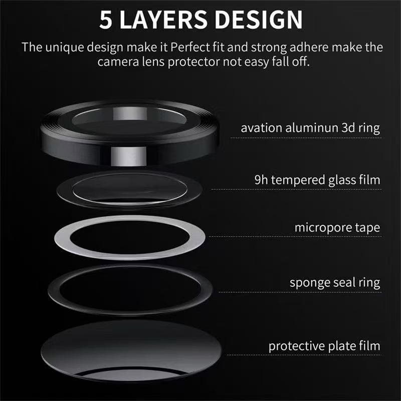 ฟิล์มเลนส์กล้อง ป้องกันเลนส์กล้อง 9Dสําหรับ Oppo Reno14 Pro 14F Reno13 Pro 13F Reno12 Pro/Reno14F Reno13F รูปที่ 6