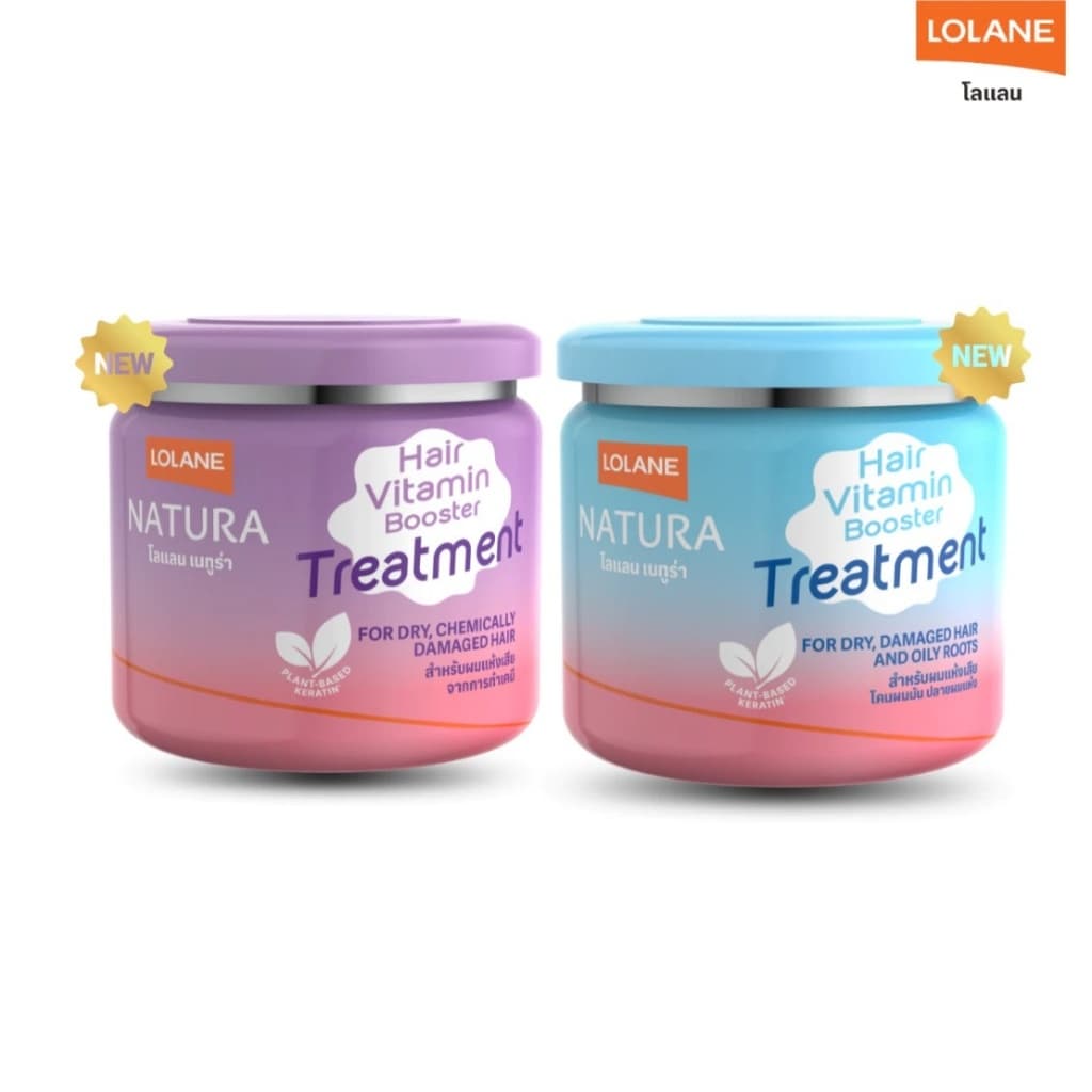 โลแลน ทรีทเม้นท์ บูสเตอร์ Lolane Natura Hair Vitamin Booster Treatment รูปที่ 1