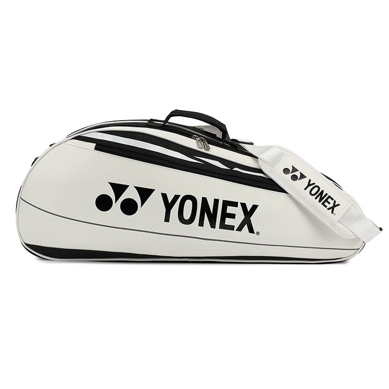 YONEX กระเป๋าแบดมินตันความจุสูงไหล่คู่กันน้ำพร้อมรองเท้าอิสระช่องเสียบไม้เทนนิสกระเป๋า รูปที่ 5