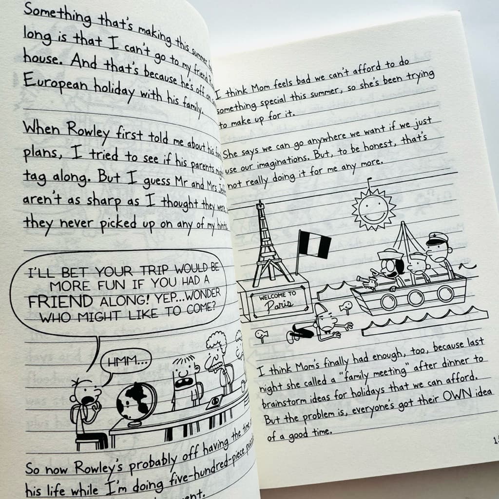 Diary of a Wimpy Kid Series and Rowley Jefferson Books – 15 Books Collection by Jeff Kinney รูปที่ 2