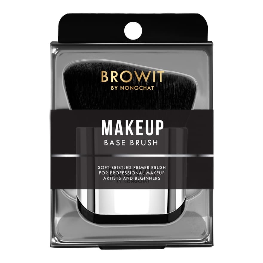 Browit Makeup base brush เมคอัพเบสบรัชบราวอิทแปรงลงเบสจากน้องฉัตร รูปที่ 4