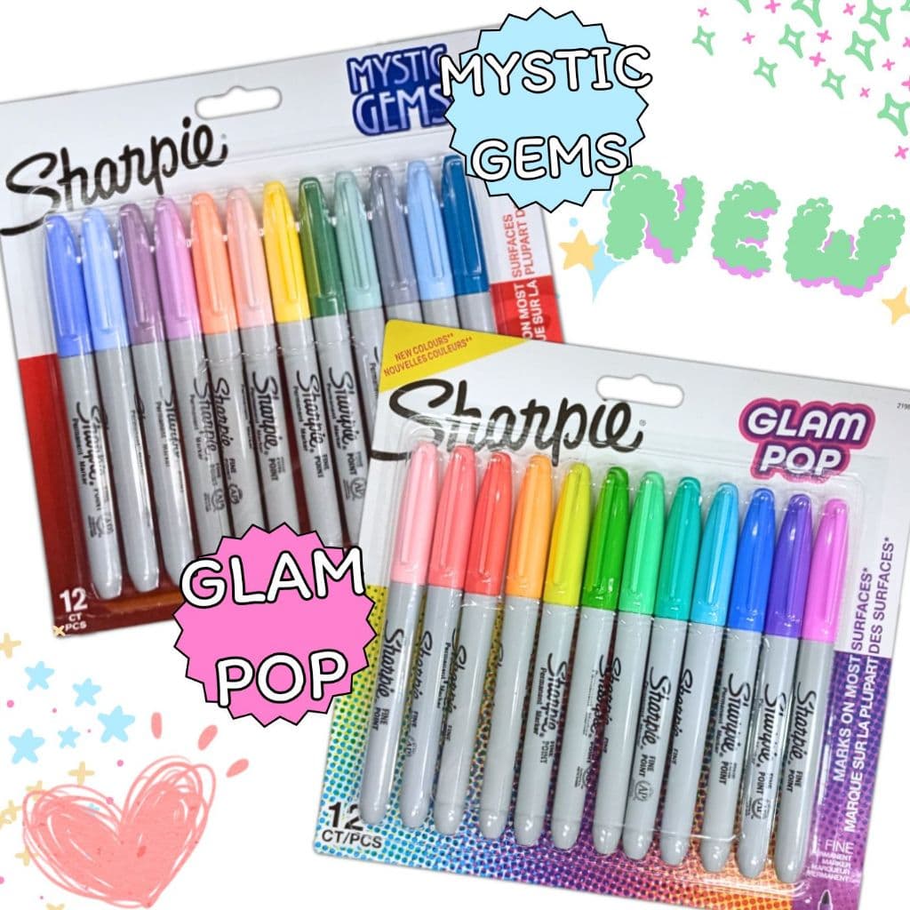 แท้ Sharpie Marker ชุดปากกาชาร์ปี้ 12สี 24สี มาร์คเกอร์ ชาปี้ ชาร์ปี้ เซ็ทปากกา color ปากกาชาร์ปี้ รูปที่ 2