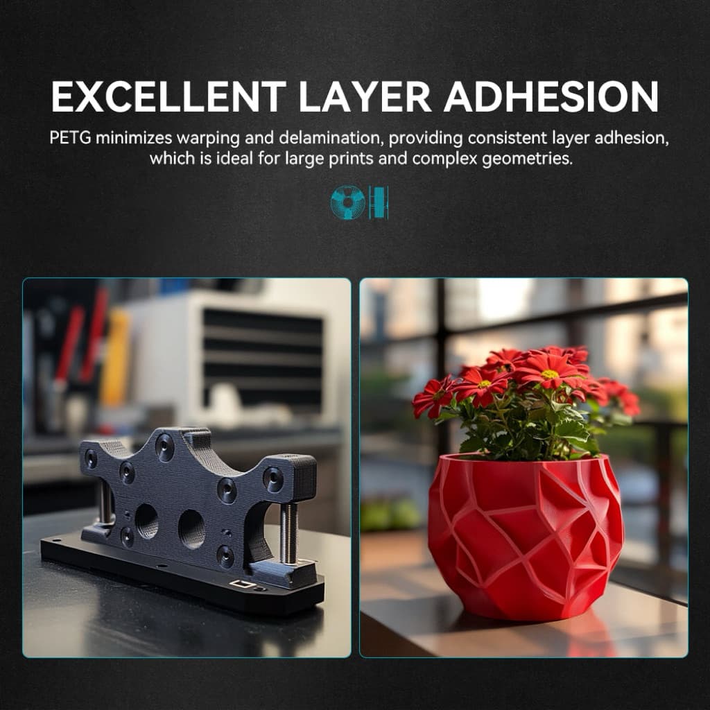 Sunlu PETG เส้นพลาสติกPETG 3D Printer Filament รูปที่ 6