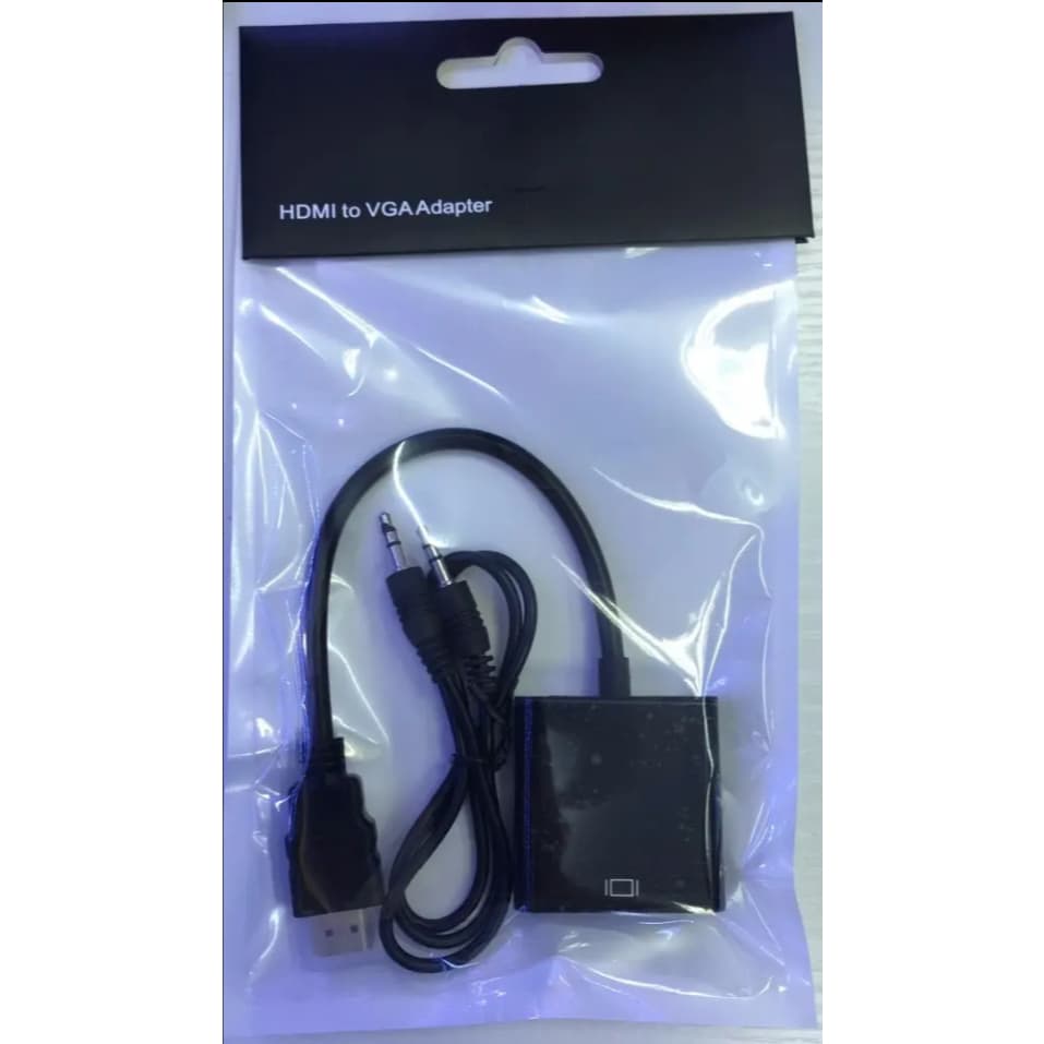 สายแปลงอะแดปเตอร์ HDMI เป็น VGA พร้อมสายสัญญาณเสียง รองรับ 1080P สำหรับ PS3 HDTV PC รูปที่ 8