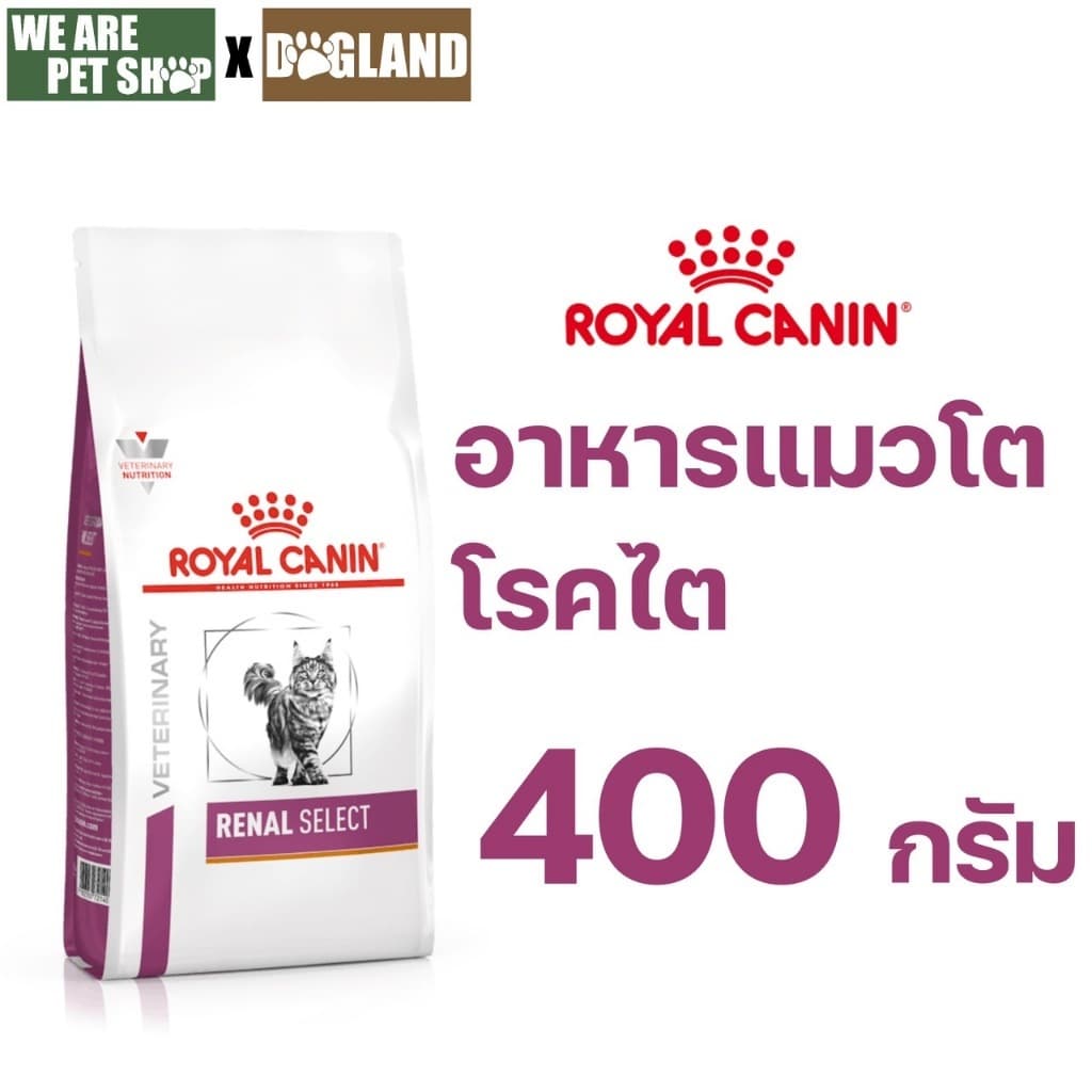 Royal Canin Vet Cat 400g Renal Select แมวโรคไต รูปที่ 1