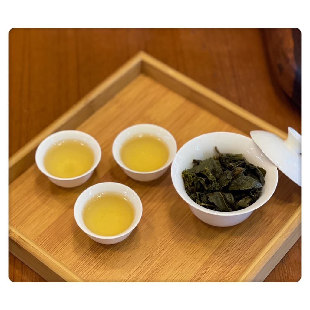 ชาอู่หลงไต้หวันยอดน้ำค้าง 云雾乌龙茶 Sweet Oolong Tea รูปที่ 4