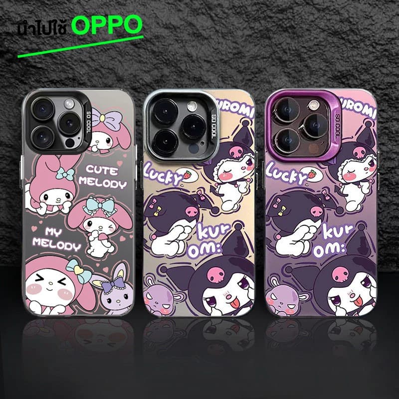 เคส OPPO คูโนมี่ A15 A16 A18 A38 A78 A38 A18 A58 A77 A35 A17 A17K A79 5G A53 A16s A55 A3s เคสโทรศัพท์กันกระแทก รูปที่ 2