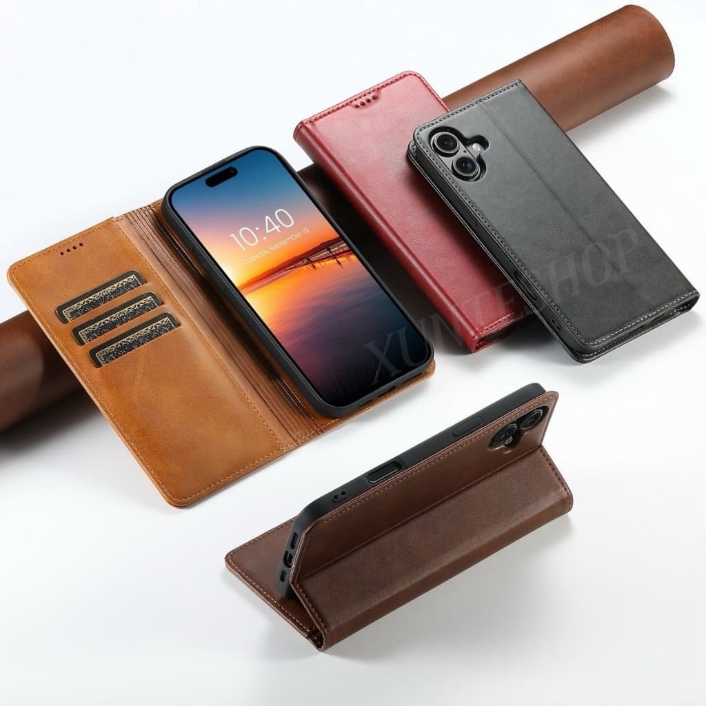 เคสฝาพับ สำหรับ OPPO Reno15 15F 15Pro Max A6 pro A6X A5X A5i A5pro A5 A3 AX3 A3pro A18 A38 Reno14 14F 14Pro A17 A15 A16 รูปที่ 3