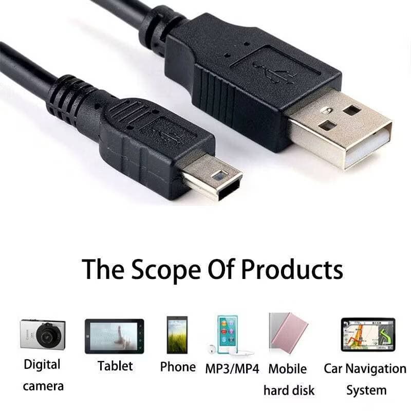 USB 2.0 to Mini USB 5Pin Cable สายยาว1.8M/ 3M / 5M รูปที่ 2