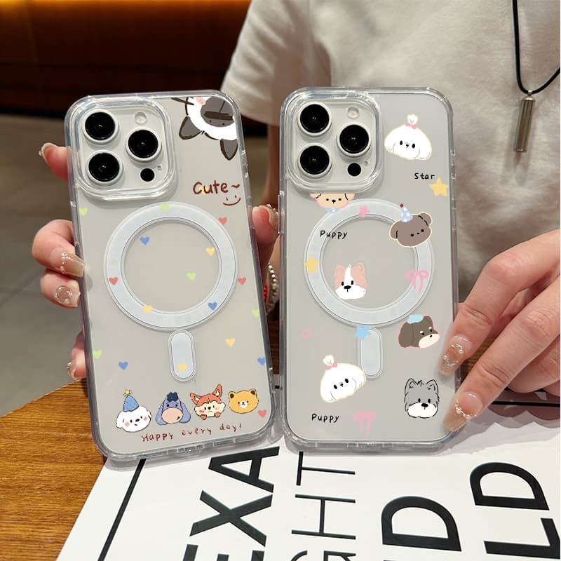 FOR เข้ากันได้สำหรับ ป้องกันการตก ใช้กับ iPhone 17 11 13 14plus 15PROmax XR 12 13pro 7P เคสโทรศัพท์แบบแม่เหล็ก รูปที่ 9