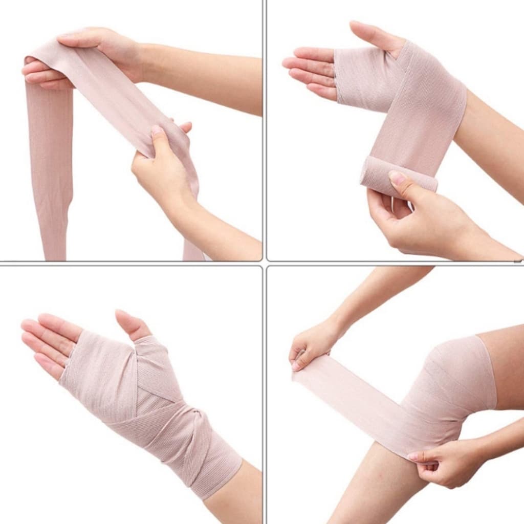 ผ้ายืดพันเคล็ค พันแผลแบบยืด Elastic Bandage ผ้ายืดพันเคล็ด ผ้าพันแผลแบบยืด รูปที่ 8