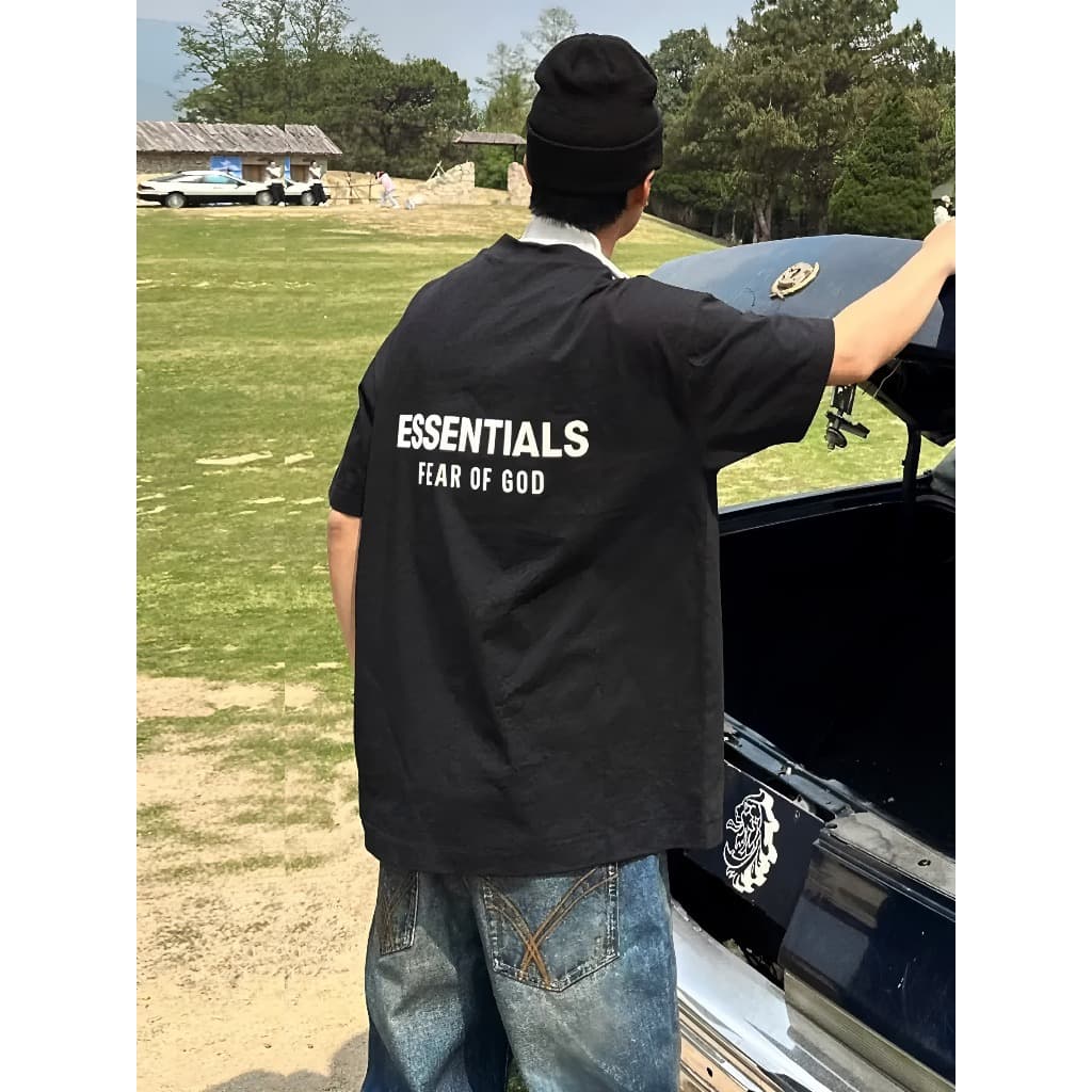 เสื้อยืด Essentials Fear Of God Classic Short Sleeve Tee T-Shirt รูปที่ 7