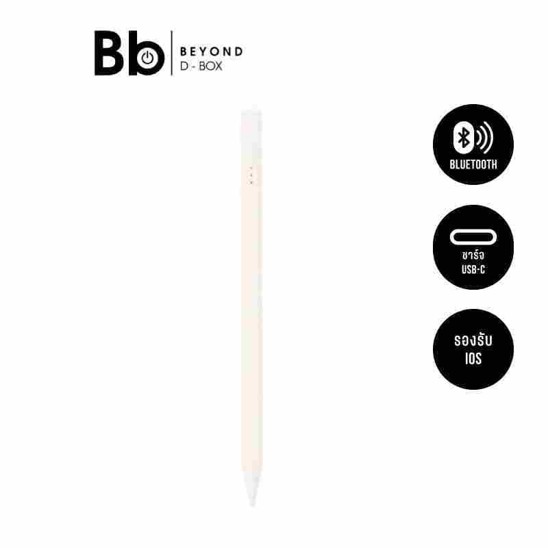 ปากกาสไตลัส TECHPRO Stylus Pencil TSP01 - White by BB Beyond D-Box รูปที่ 1