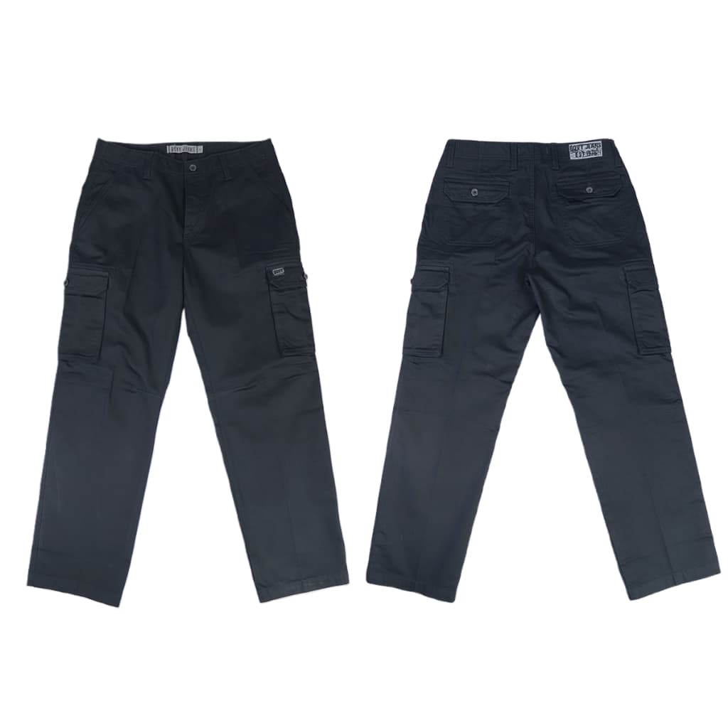 Cargo TEXTURECottonrayer Basic| กางเกงคาร์โก้ขายาว ทรงปกติ ผ้าเงาเคลือบเทคนิคพิเศษ รุ่น 5027 รูปที่ 7