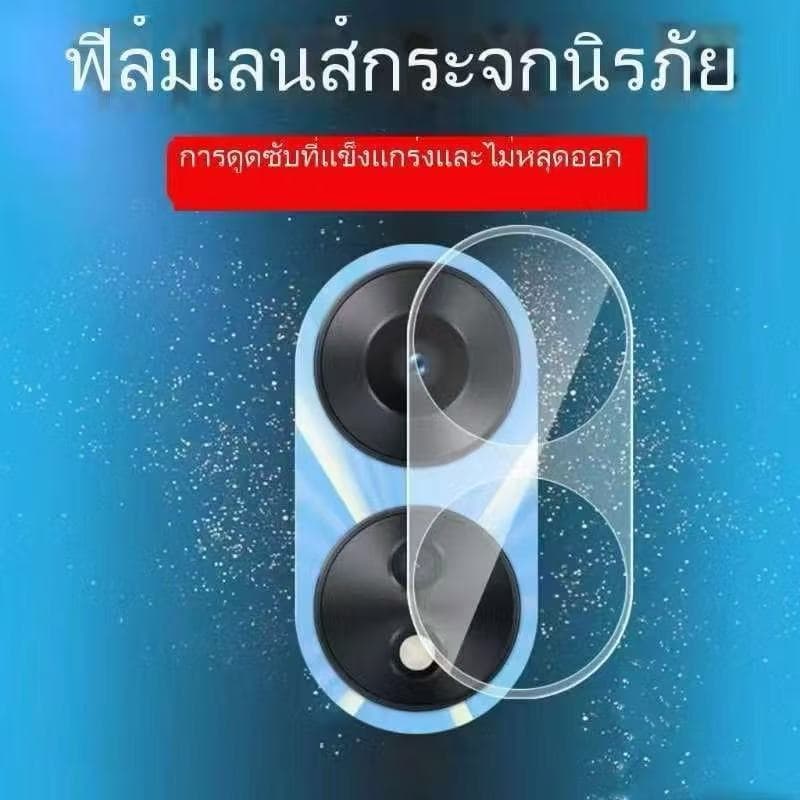 ฟิล์มเลนส์กล้อง ป้องกันเลนส์กล้อง 9DสําหรับOppo A60 A18 A38 A17 A17K A98 Reno8T A78 A58 A58 4G A78 4G รูปที่ 6