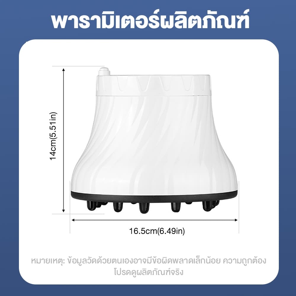 ตัวกระจายลมไดร์เป่าผม หัวไดร์กระจายลม อบแห้งง่าย ง่ายมาก Diffuser เป่าผมหยิก หยักศกและผมดัดลอน อินเตอร์เฟซสากล รูปที่ 4