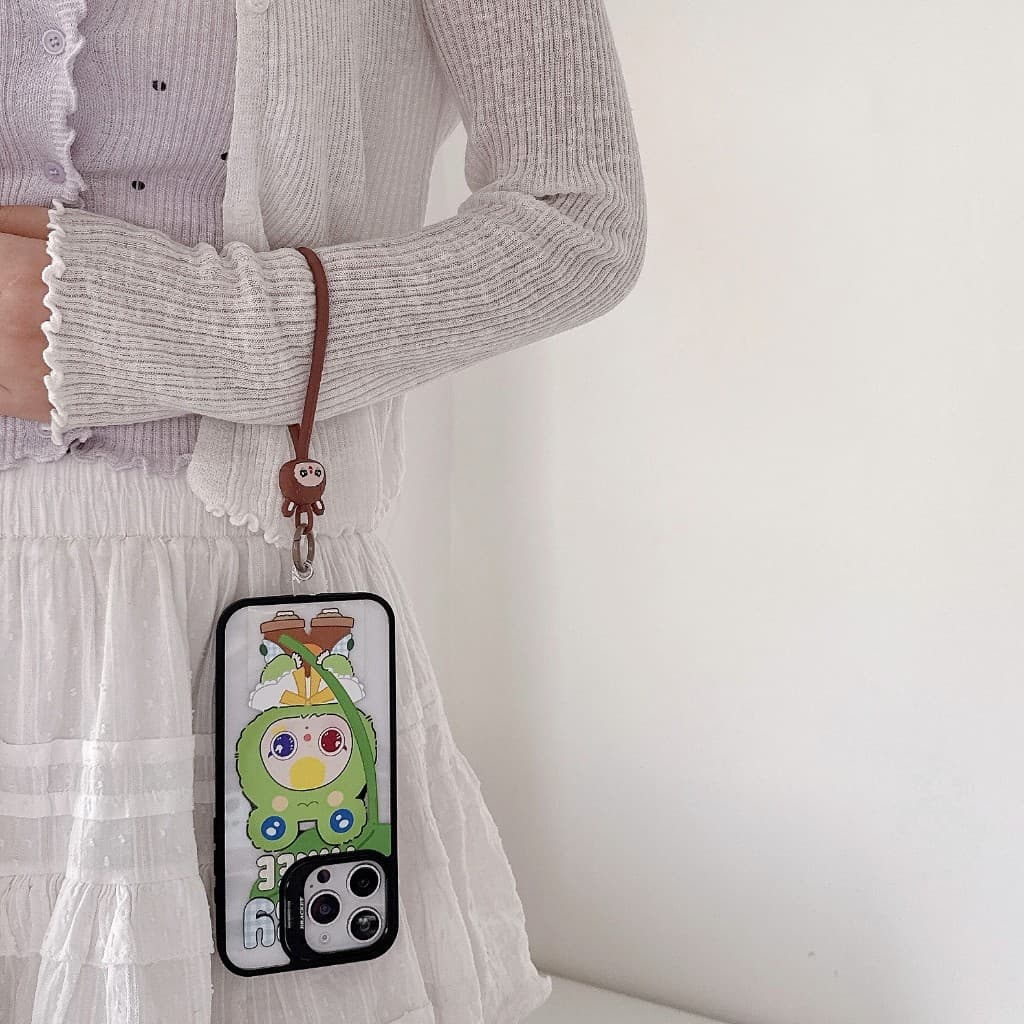 ส่งจากไทย มาใหม่ ซิลิโคนห้อยโทรศัทพ์ หูฟัง ลายการ์ตูนน่ารัก สำหรับเคสทุกรุ่น สายคล้องมือ ที่จับมือถือ แหวนโทรศัทพ์แผ่นแป รูปที่ 6