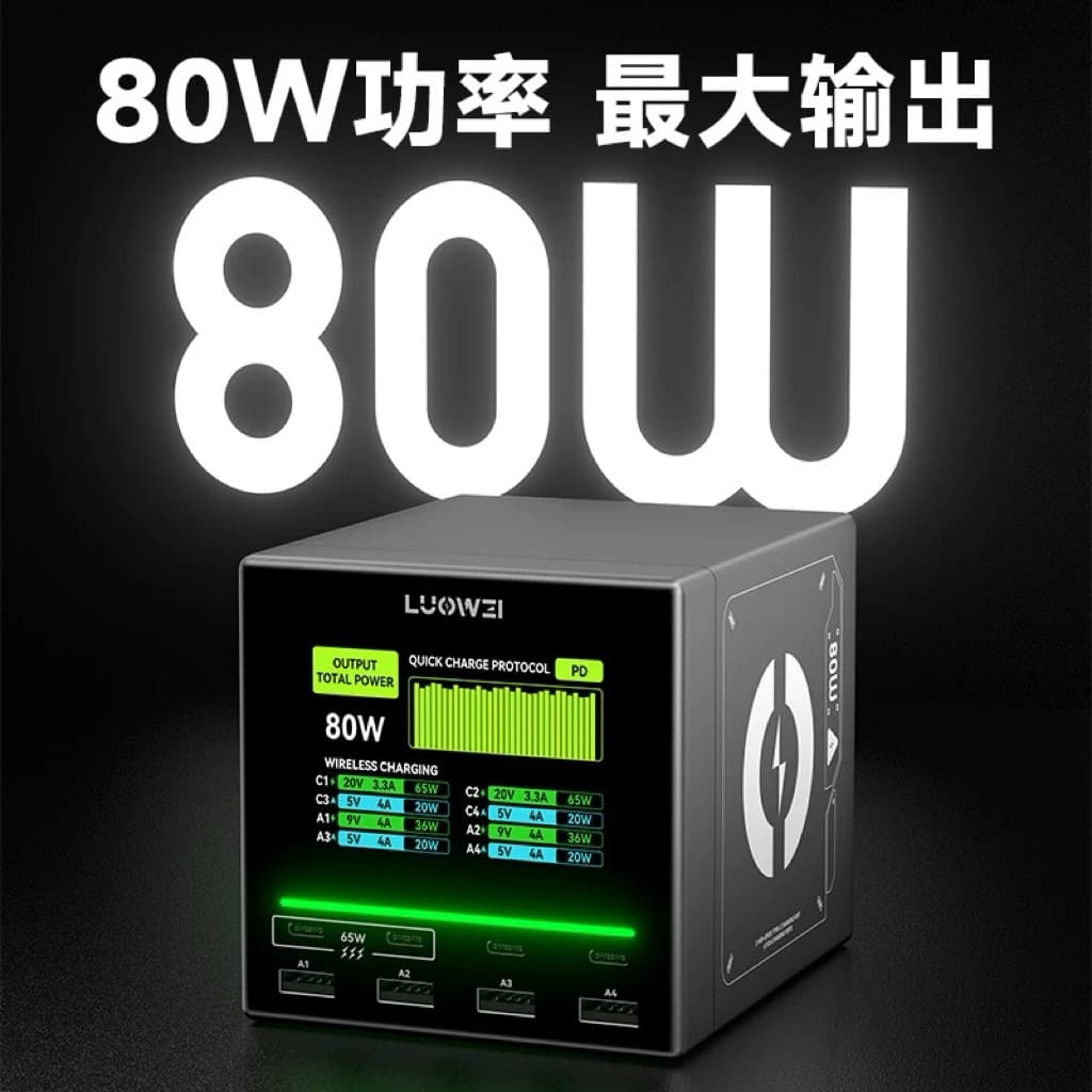 Luowei LW-U1 PD3.0 80W 140W USB รูปที่ 8
