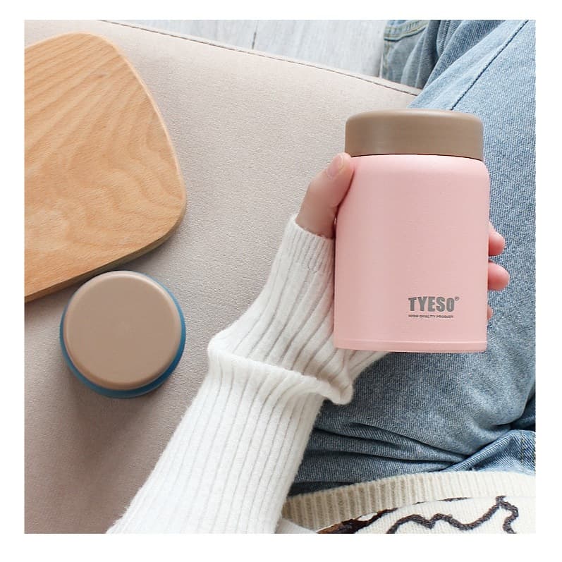 แก้วน้ำมินิเก็บอุณหภูมิ Tyeso 220ML.และ280ML. เล็กพกพาง่ายใส่กระเป๋าได้น้ำไม่รั่วซึม มี 2ขนาด รูปที่ 5