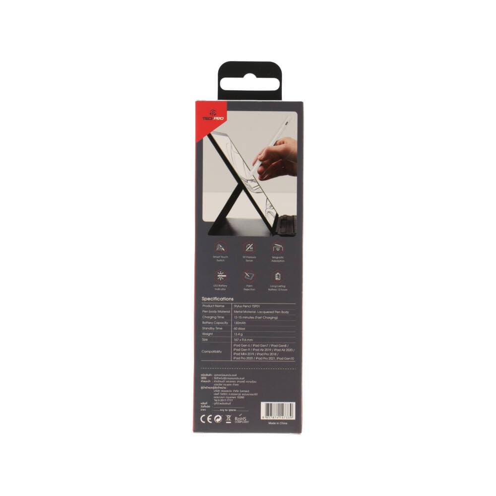 ปากกาสไตลัส TECHPRO Stylus Pencil TSP01 - White by BB Beyond D-Box รูปที่ 5