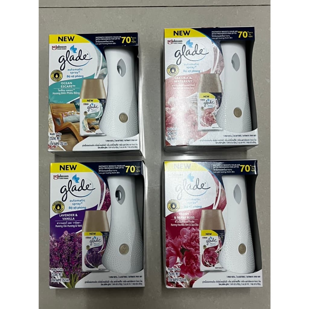 Glade เกลด ออโตเมติคสเปรย์ สเปรย์ปรับอากาศอัตโนมัติ Glade Automatic Spray Air Freshener 289mL รูปที่ 2