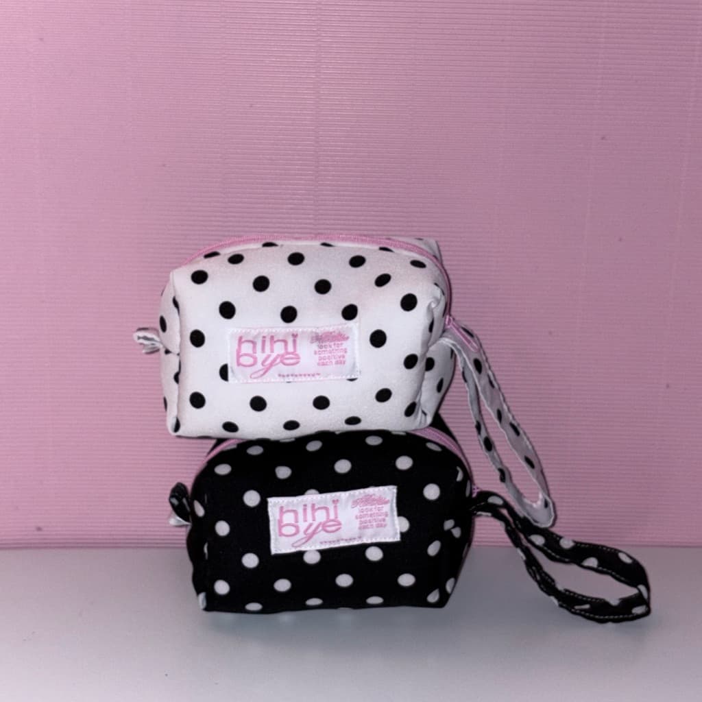 Hihibye mini fluffy pouch bag รูปที่ 4