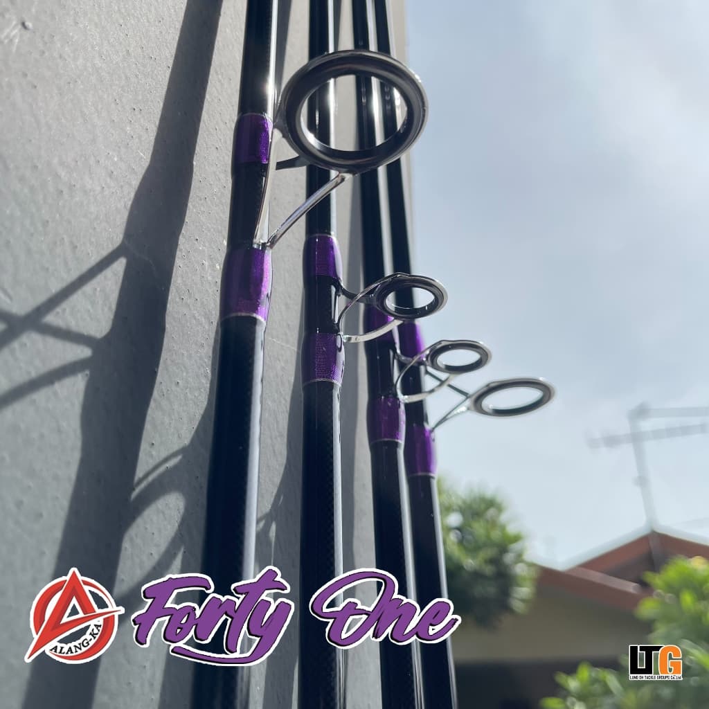คันตกหน้าดิน Alang-ka Forty One เหมาะกับการตกหน้าดินธรรมชาติ และ ตามบ่อตกปลา ด้ามก๊อกเคลือบ รูปที่ 4