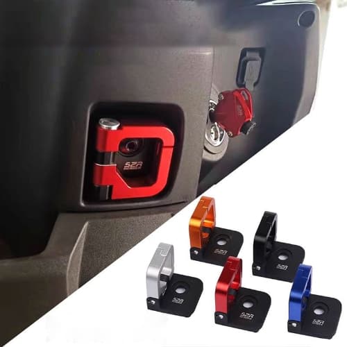 หมาะสําหรับ Honda Giorno/Scoopy I Hook, Giorno 125 อุปกรณ์เสริม, อลูมิเนียม CNC, ตะขอสากล, ตะขอเกี่ยวหมวกกันน็อค, ตะขอ รูปที่ 4