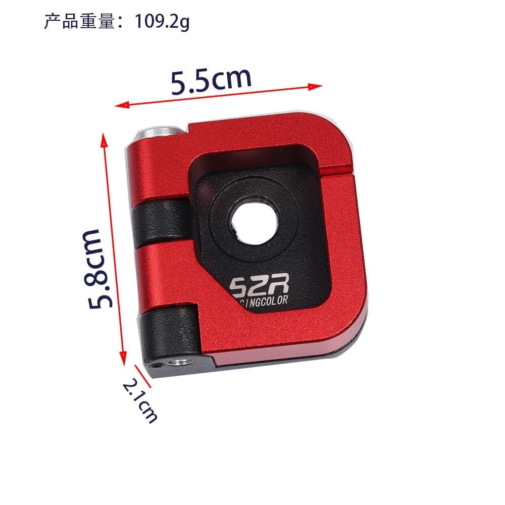 หมาะสําหรับ Honda Giorno/Scoopy I Hook, Giorno 125 อุปกรณ์เสริม, อลูมิเนียม CNC, ตะขอสากล, ตะขอเกี่ยวหมวกกันน็อค, ตะขอ รูปที่ 2