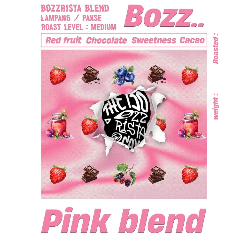 Thebozzrista Blend Coffee : Pink Blend Medium Roast รูปที่ 1