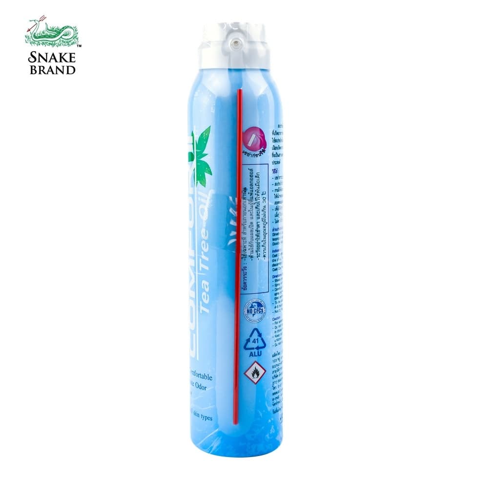 Snake Brand Cast Comfort Spray สเปรย์ลดอาการคันในเฝือก 200 มล.x 1 คาส์ท คอมฟอร์ท สูตรทีทรีออยล์ ลดระคายเคือง รูปที่ 3