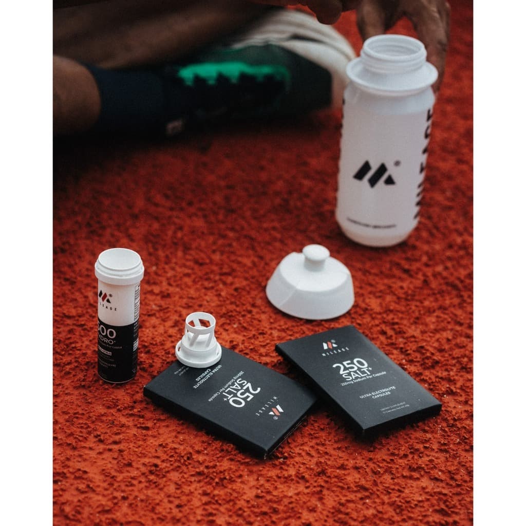MILEAGE 250 SALT+ ELECTROLYTE CAPSULES เกลือแร่ชนิดเม็ด แบบแคปซูล สำหรับเล่นกีฬา ออกกำลัง เพื่อเติมเกลือแร่ รูปที่ 8