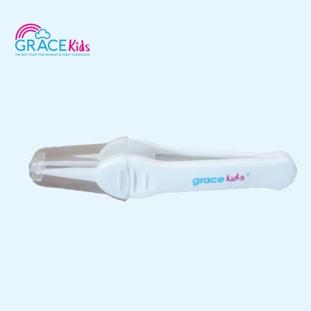 Grace Kids ที่คีบขี้มูกเด็ก สำหรับทารกแรกเกิด ปลายมนปลอดภัย ไม่ระคายเคืองจมูก ใช้ง่าย มีฝาปิดกันฝุ่น รูปที่ 6