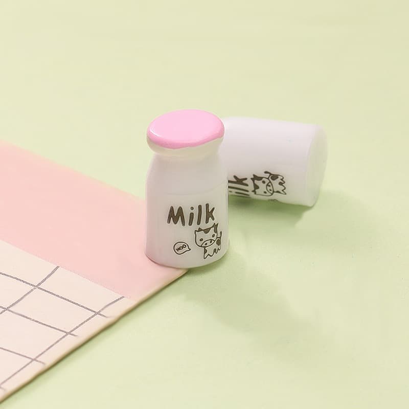 j796ขวดนมmilk ของเล่นของจิ๋วdiy แพ็คละ 10 ชิ้น รูปที่ 2