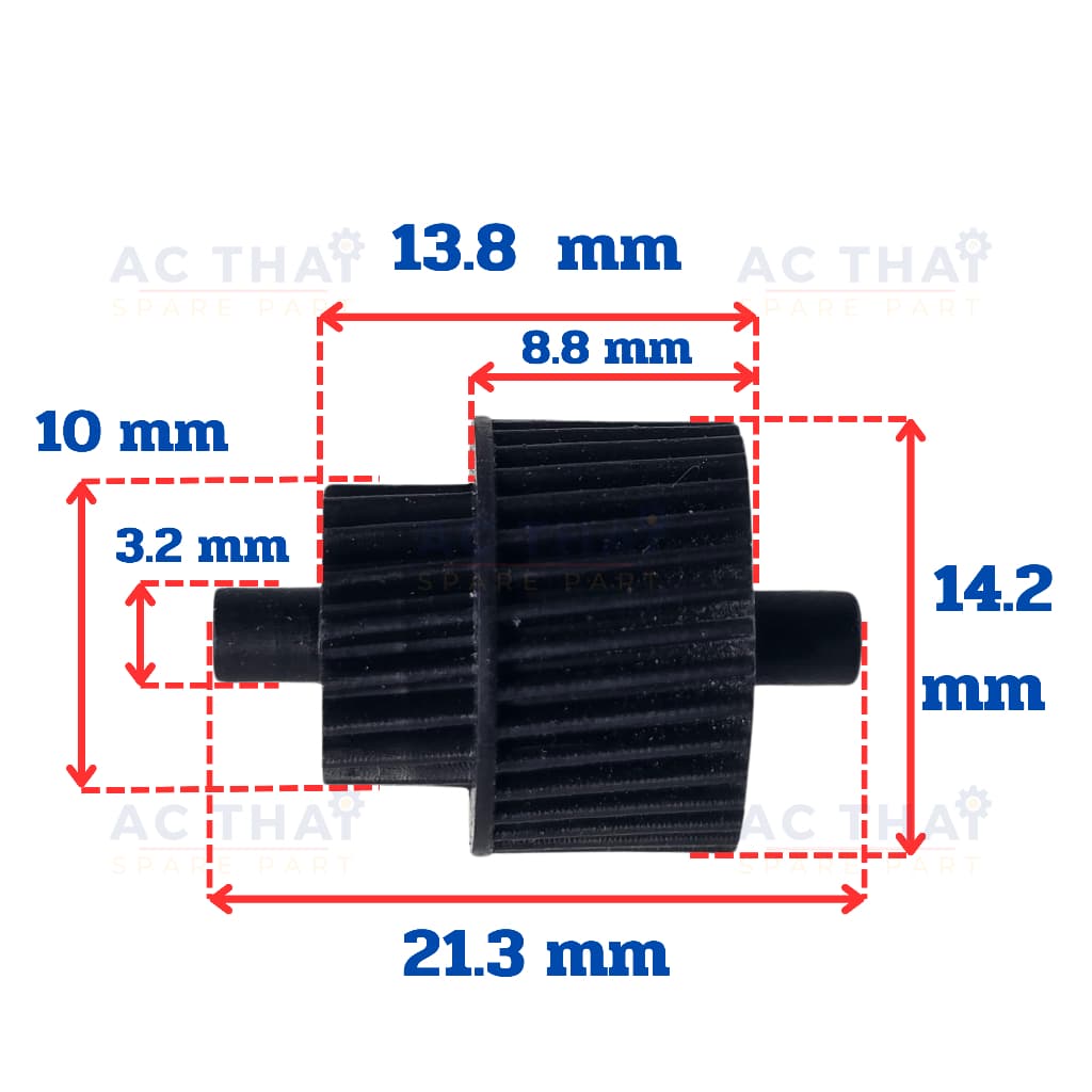 เฟืองพับกระจก ISUZU D-MAX MU-7 2003-2011 รหัส A2C-0206-0001C รูปที่ 6