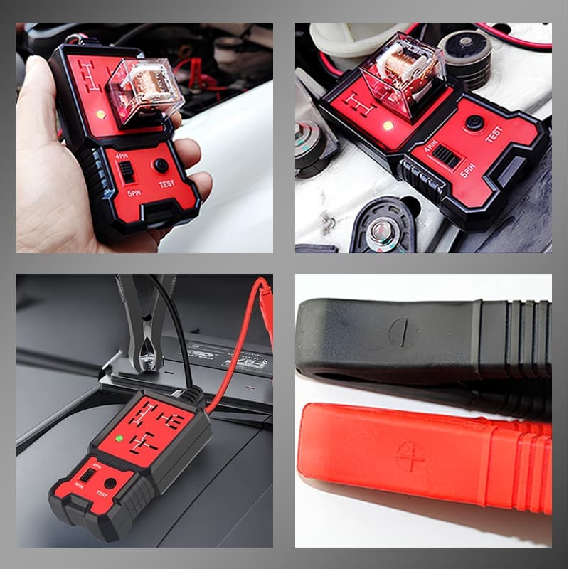 เครื่องทดสอบรีเลย์รถ 12V/24V เครื่องมือวินิจฉัยรีเลย์รถยนต์ Car Relay Tester รูปที่ 7