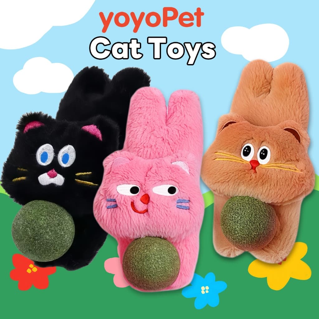 yoyopet : ของเล่นแมว กัญชาแมว Catnip ตุ๊กตาแมว ดีไซน์น่ารัก ของเล่นสัตว์เลี้ยง นุ่ม น่ารัก แมวติดใจ รูปที่ 4