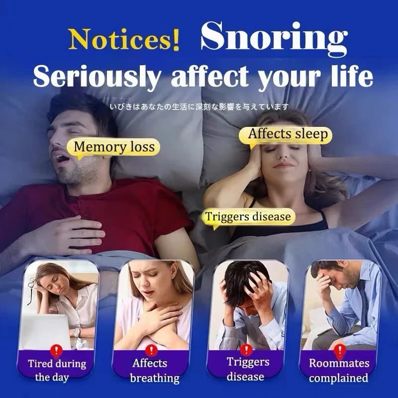 ญี่ปุ่น เทปลดอาการนอนกรน ป้องกันการนอนกรน ลดคอแห้ง ส่งเสริมการนอน Snore Reducing Pad รูปที่ 3