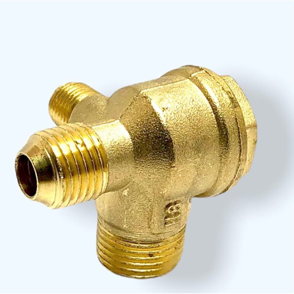 เช็ควาล์ว ปั้มลม อะไหล่ปั้มลม ออยฟรี ปั้มลมเงียบ 16x14x10mm โลหะผสมสังกะสี/ทองเหลือง รูปที่ 3