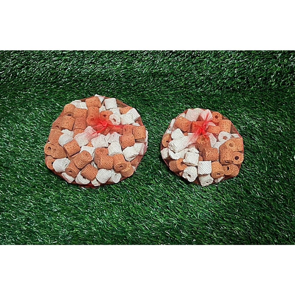 วัสดุกรองตู้ปลา หินภูเขาไฟ+เซรามิคริงหลายสี 100 g - 1 kg เพิ่มแบคทีเรีย น้ำใสสุขภาพดี รูปที่ 9